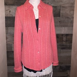 100% Wool DonCaster sweater *Vintage* EUC pink